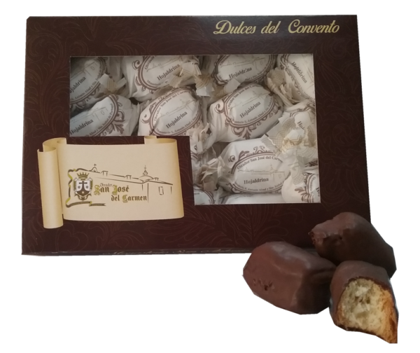 Hojaldrina con chocolate carmelitas ciudad real