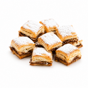 CUADRADILLOS CON CHOCOLATE