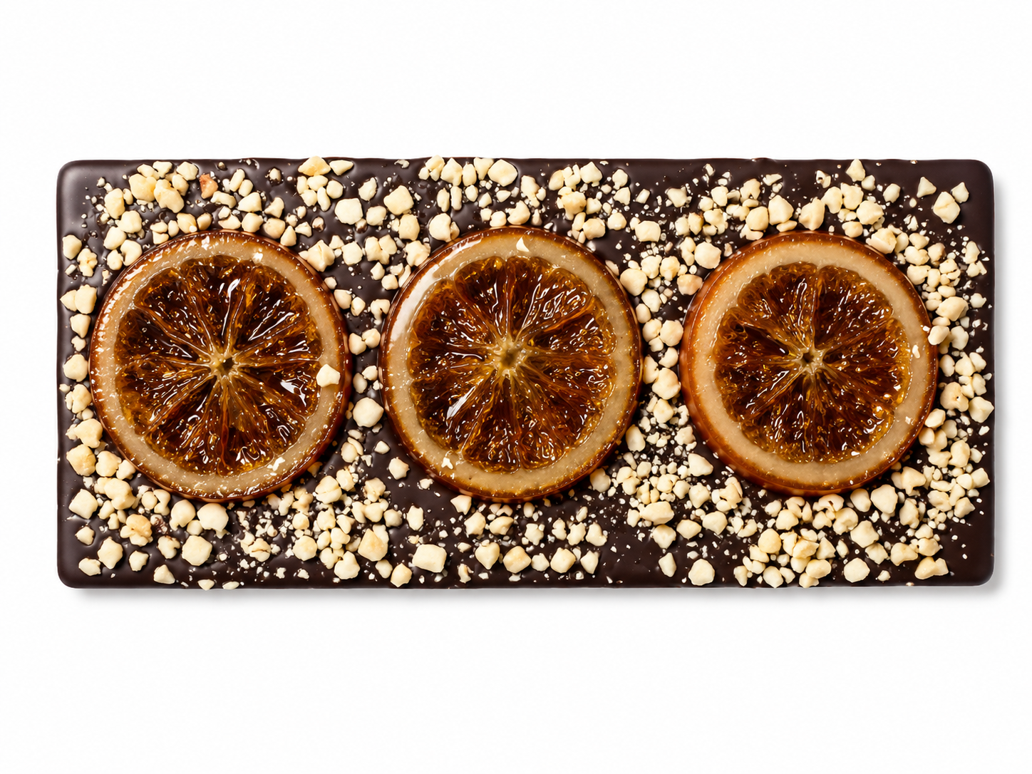 TURRÓN TRUFA CON NARANJA